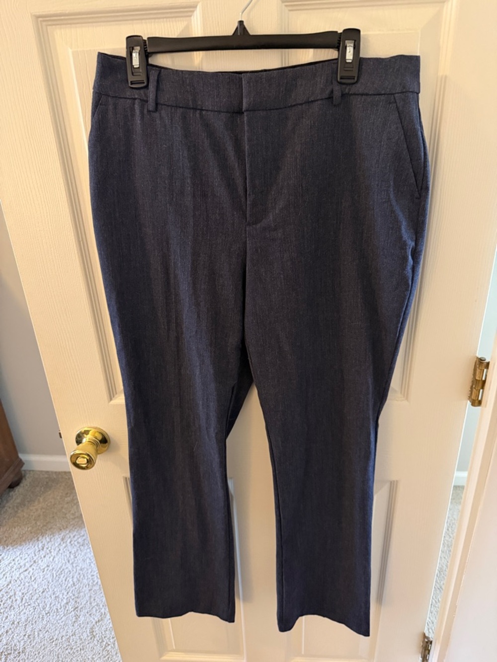Nine West Charcoal Blue Dress Pants
